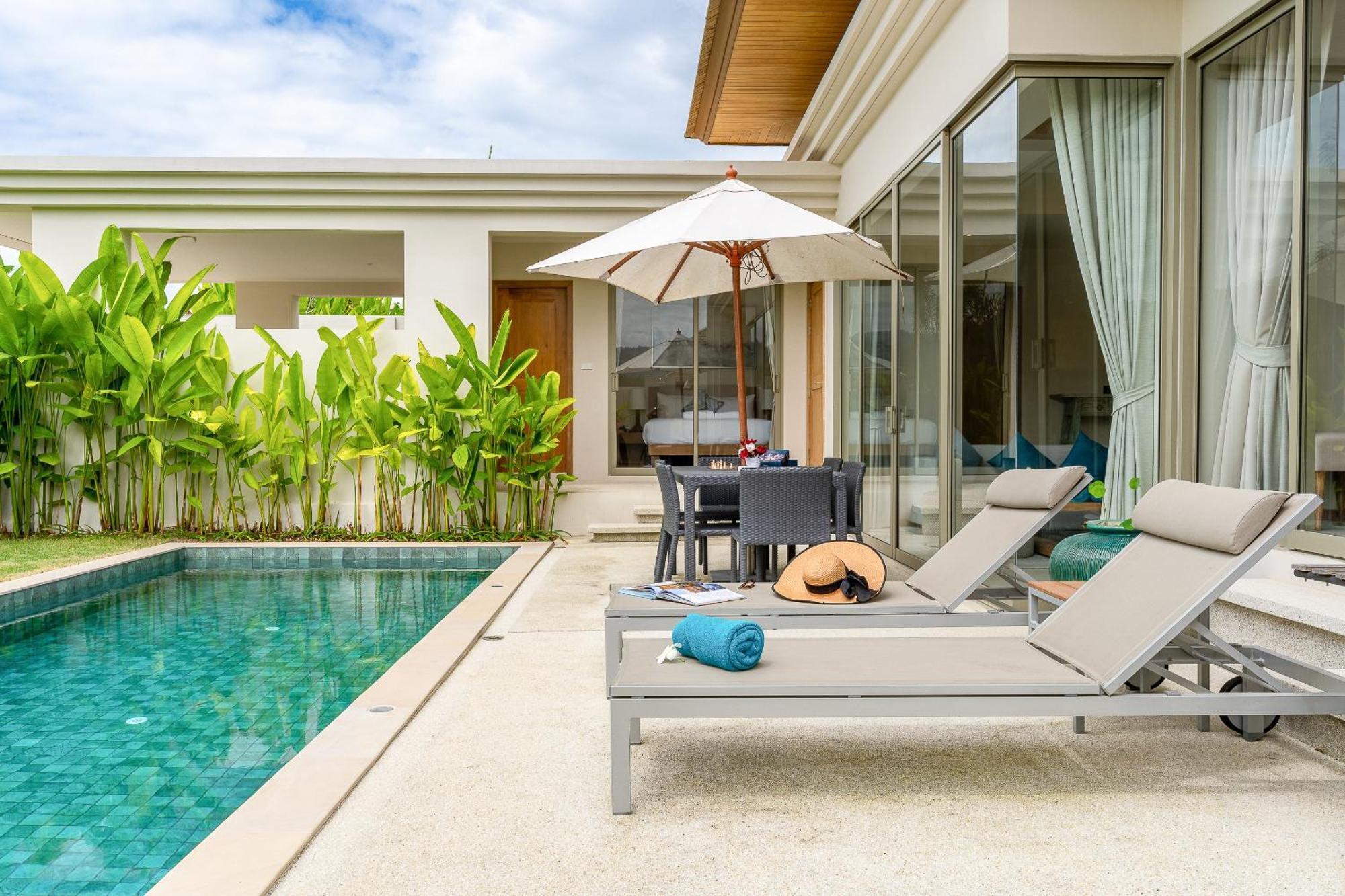 Casa Azure 19 - Brand New Villa With Private Pool And Gym With 24-7 Security - Just 15 Min To Bangtao Beach & Boat Avenue Phuket Buitenkant foto