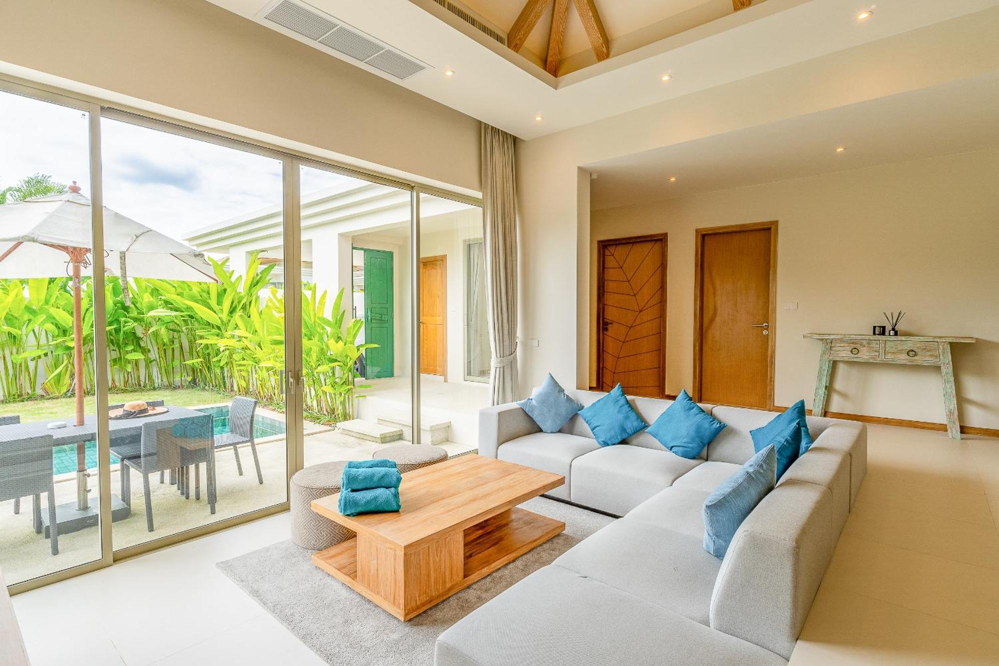 Casa Azure 19 - Brand New Villa With Private Pool And Gym With 24-7 Security - Just 15 Min To Bangtao Beach & Boat Avenue Phuket Buitenkant foto